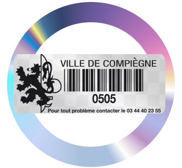 Security asset labels
