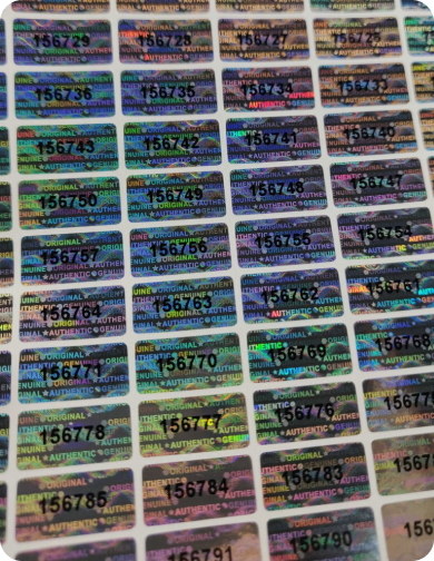 These labels also ensure the authenticity of your property