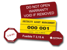 Forgery-proof And Destructible TESA Safe Color Acrylate labe